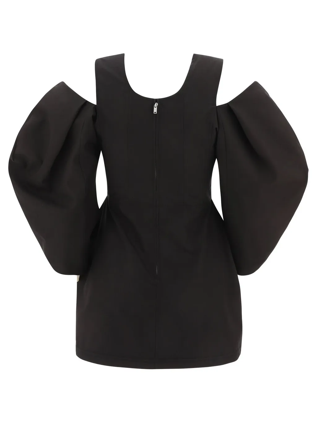Jil Sander Cold-Shoulder Straight Hem Top