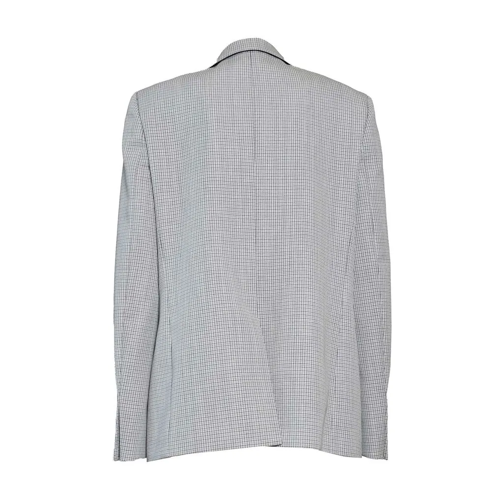 Jil Sander Single-Breasted Checked Blazer