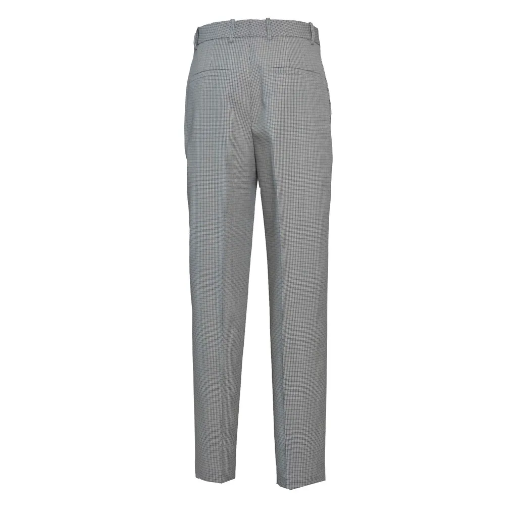 Jil Sander Checked Tapered Leg Trousers