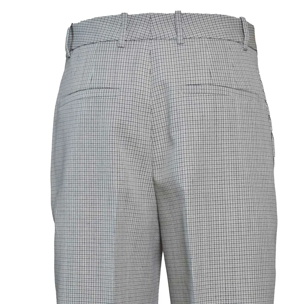 Jil Sander Checked Tapered Leg Trousers