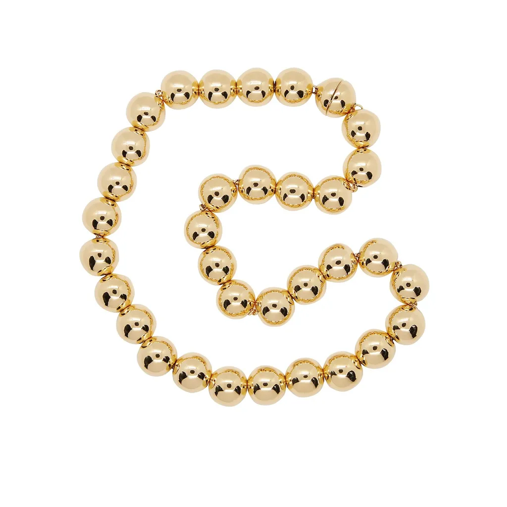 Jil Sander Spherical Embellished Necklace