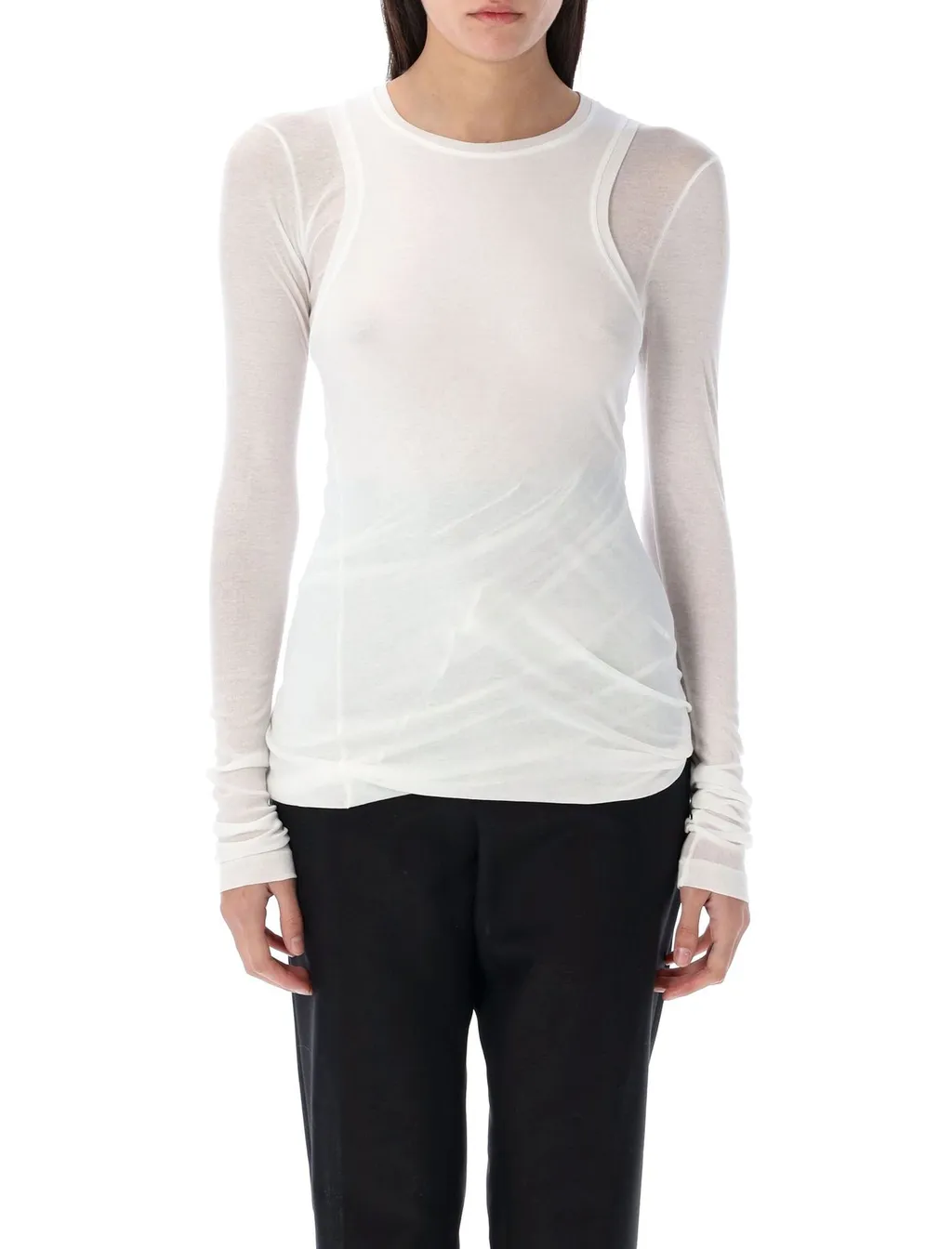 Jil Sander Layered Crewneck T-Shirt