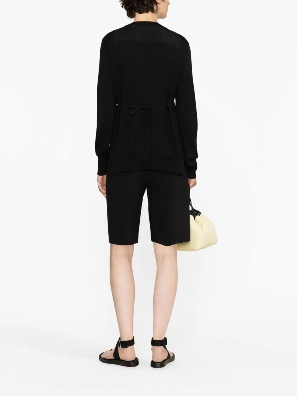 Jil Sander Layered Crew Neck Sweater