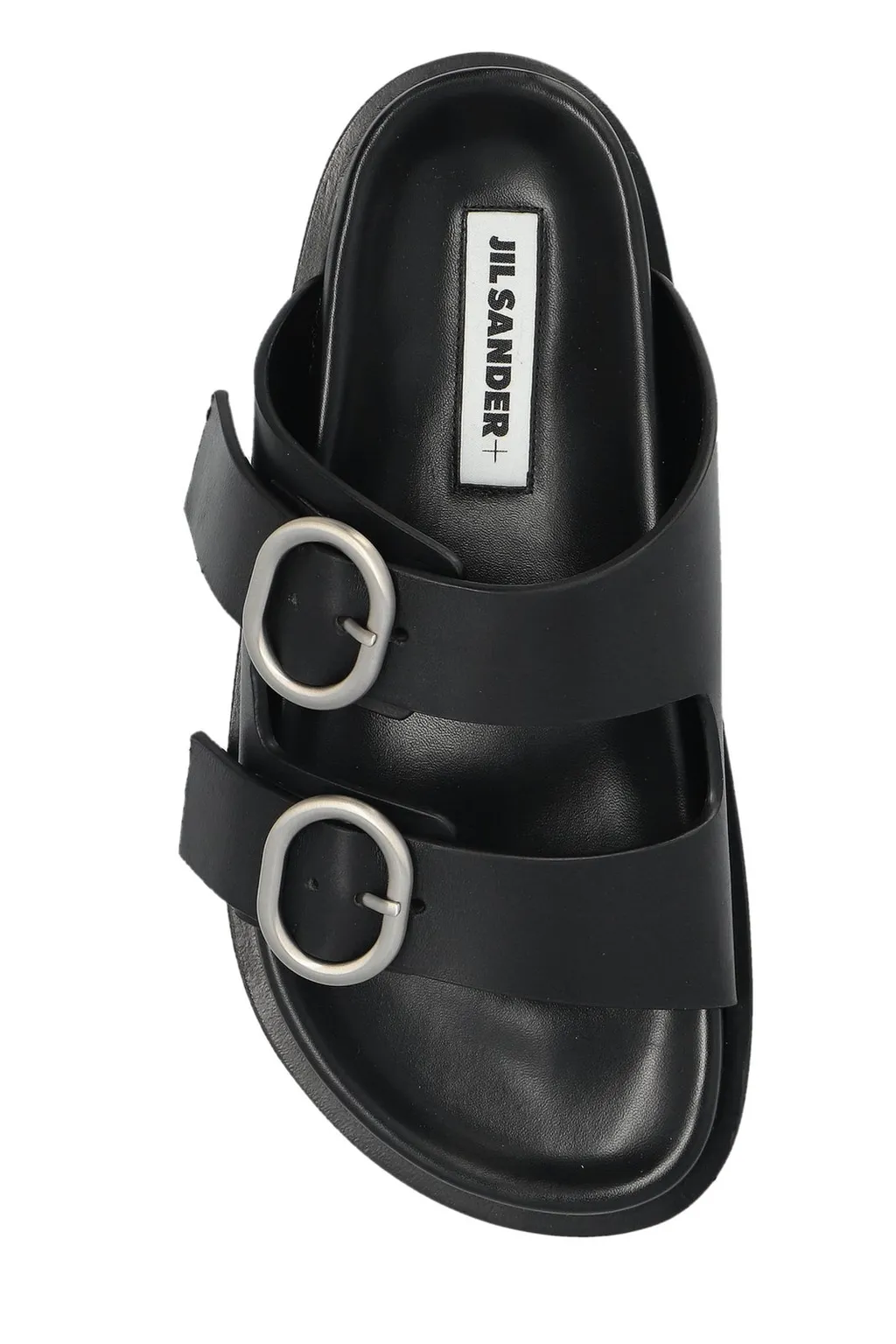 Jil Sander Buckle Detailed Flat Sandals