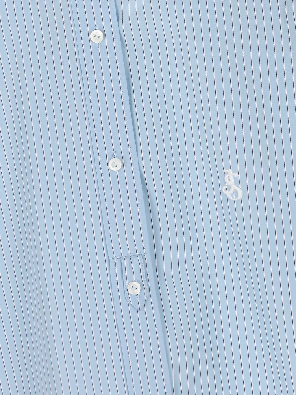 Jil Sander Striped Poplin Shirt