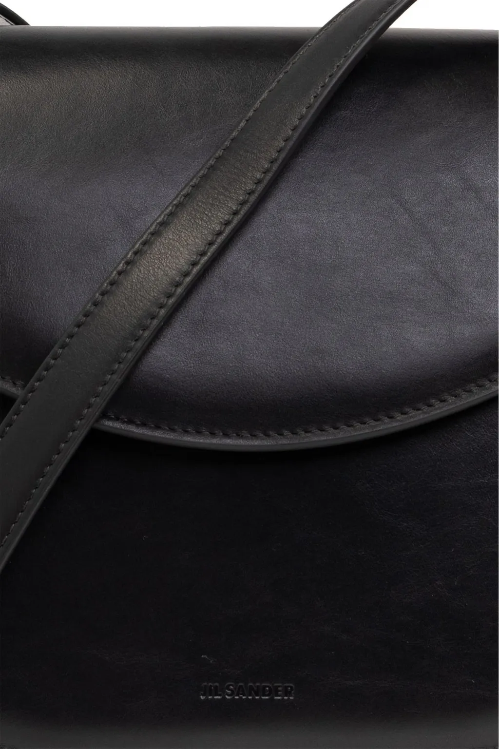 Jil Sander Medium Coin Foldover Crossbody Bag