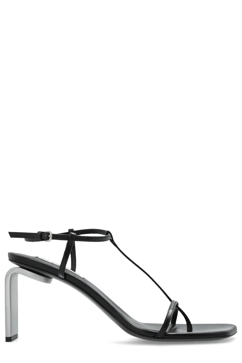 Jil Sander Thong Strap Heeled Sandals
