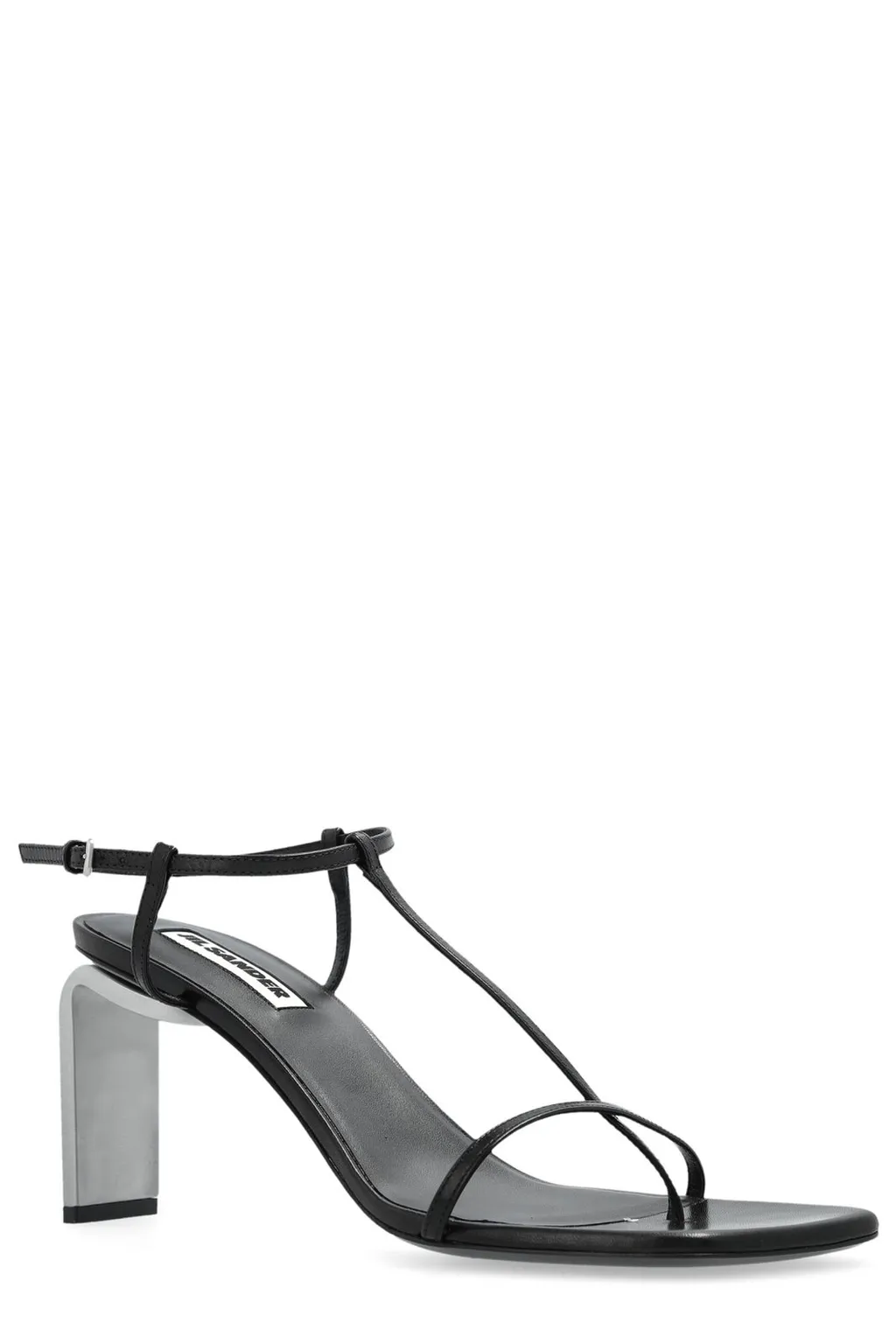 Jil Sander Thong Strap Heeled Sandals