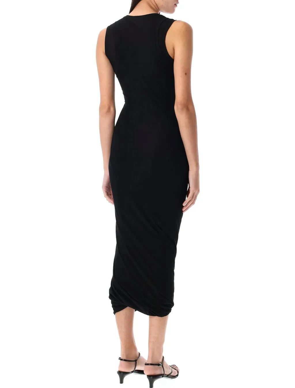 Jil Sander Crewneck Sleeveless Midi Dress