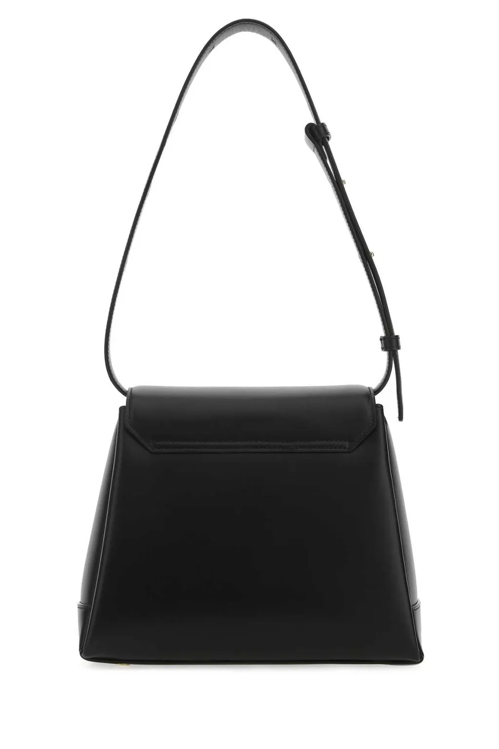 Jil Sander Logo Detailed Foldover Shoulder Bag