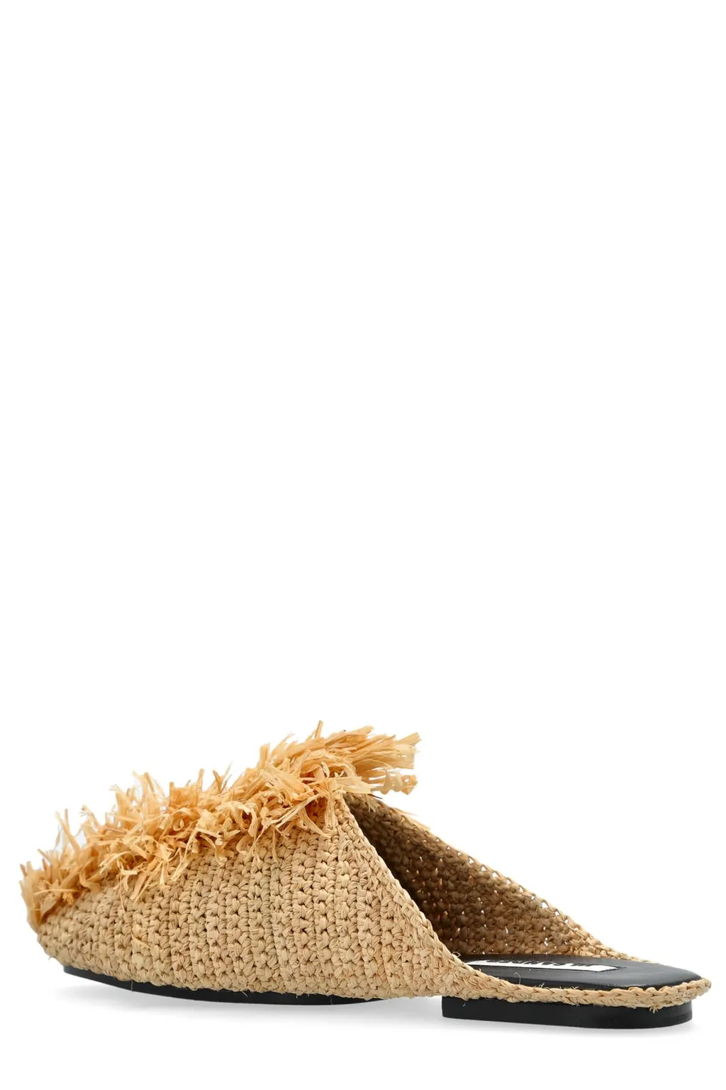 Jil Sander Fringed Slippers