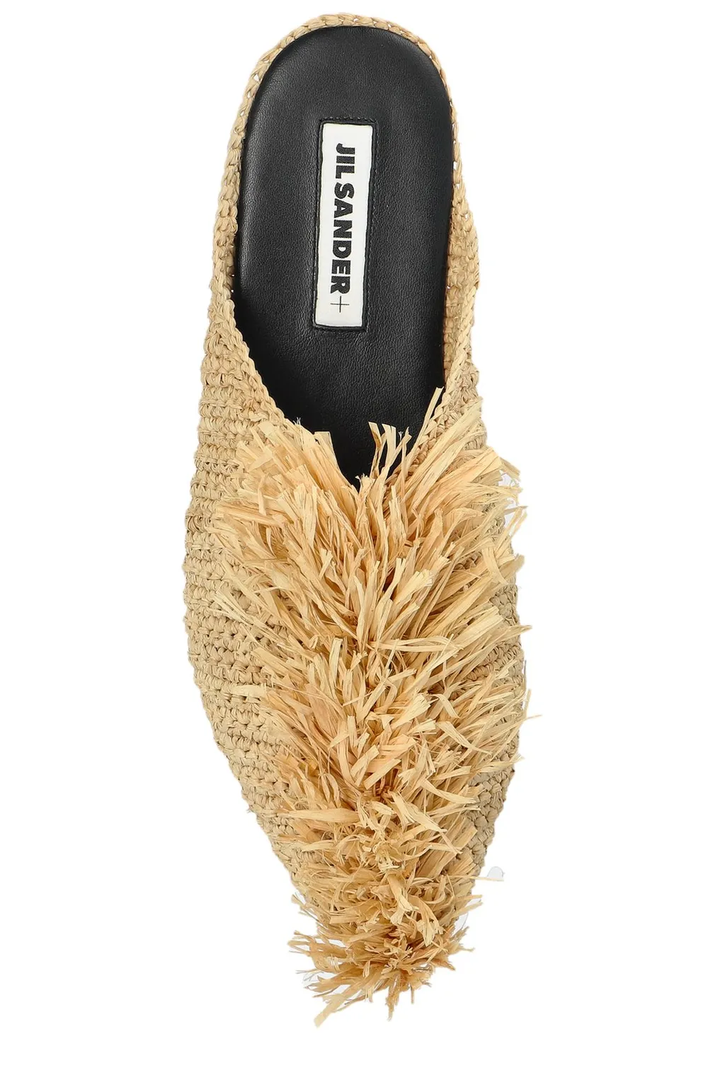 Jil Sander Fringed Slippers