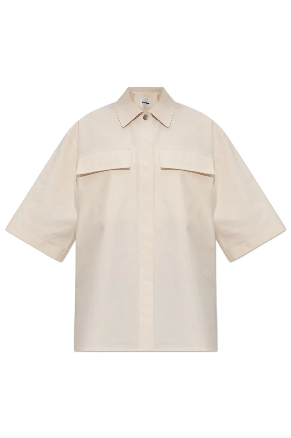 Jil Sander+ Logo Embroidered Shirt