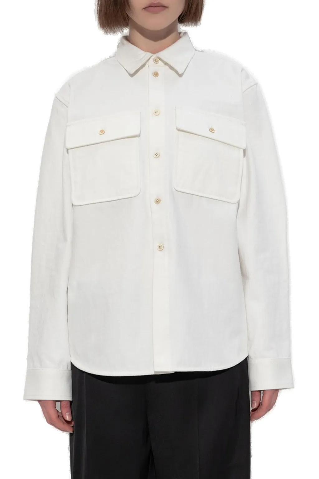 Jil Sander Buttoned Denim Shirt