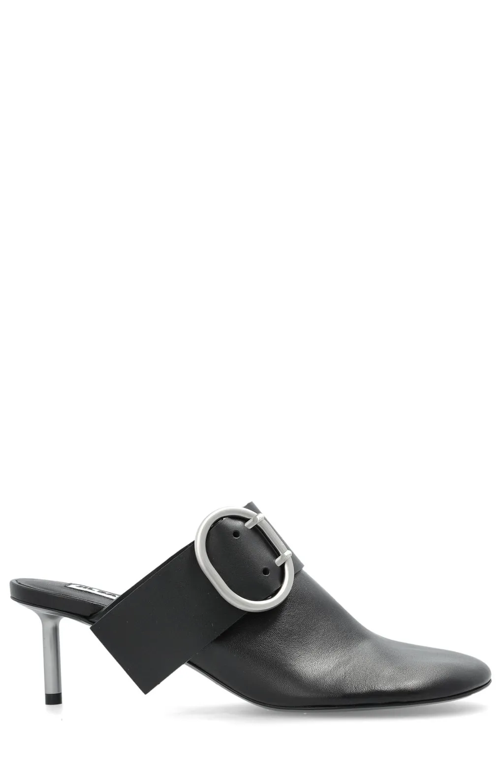 Jil Sander Buckled Heeled Mules