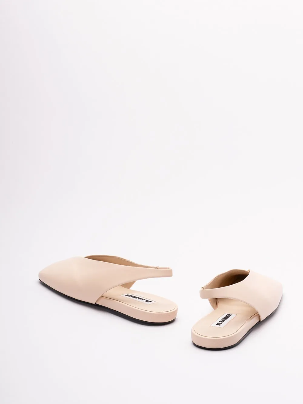 Jil Sander Slingback Flats