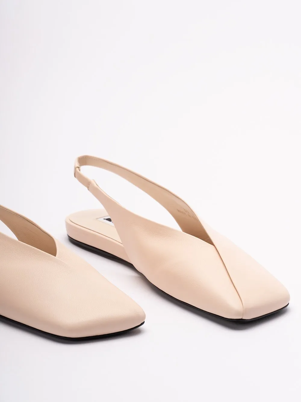 Jil Sander Slingback Flats