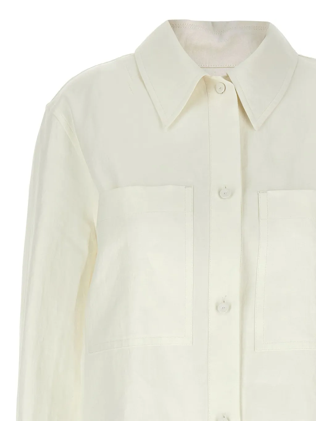 Jil Sander Chest Pocket Long-Sleeved Shirt