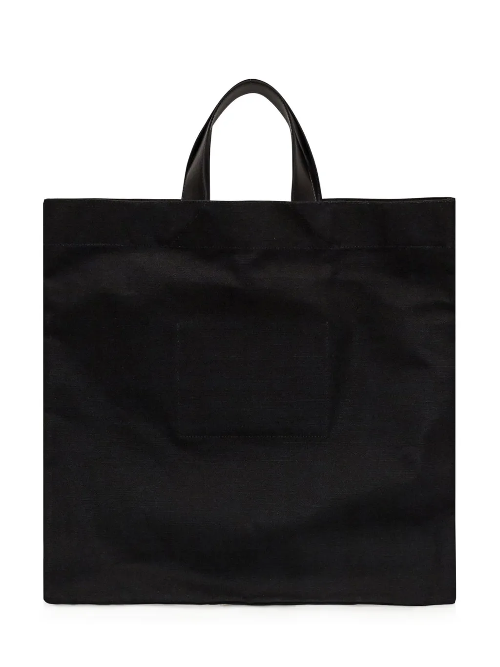 Jil Sander Logo Printed Top Handle Bag