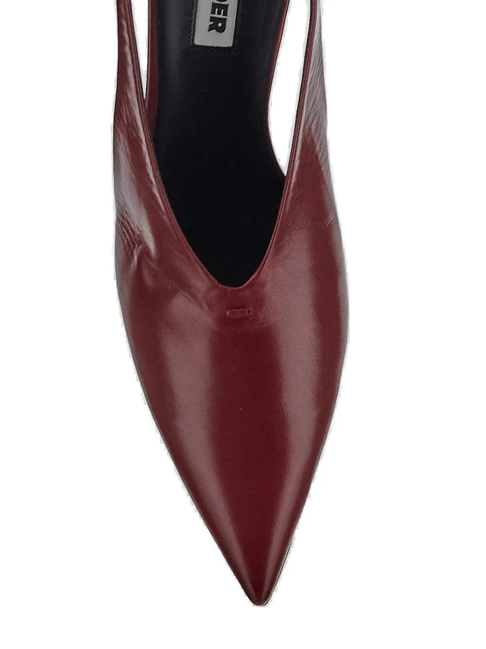 Jil Sander Heeled Slingback Pumps