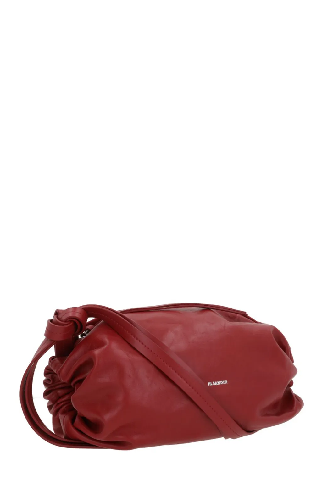 Jil Sander Logo Printed Shoulder Bag