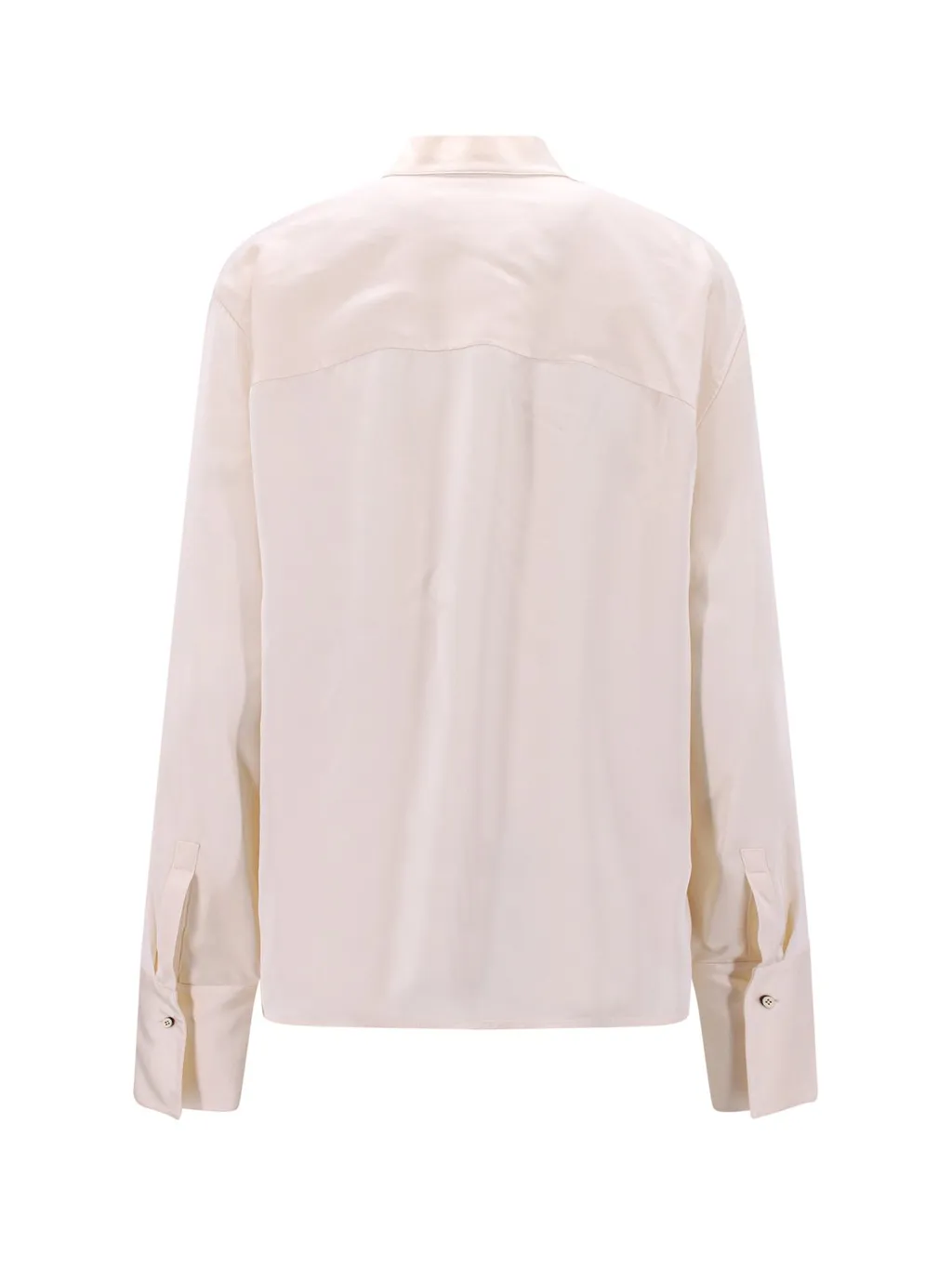 Jil Sander Tie-Neck Long-Sleeved Blouse