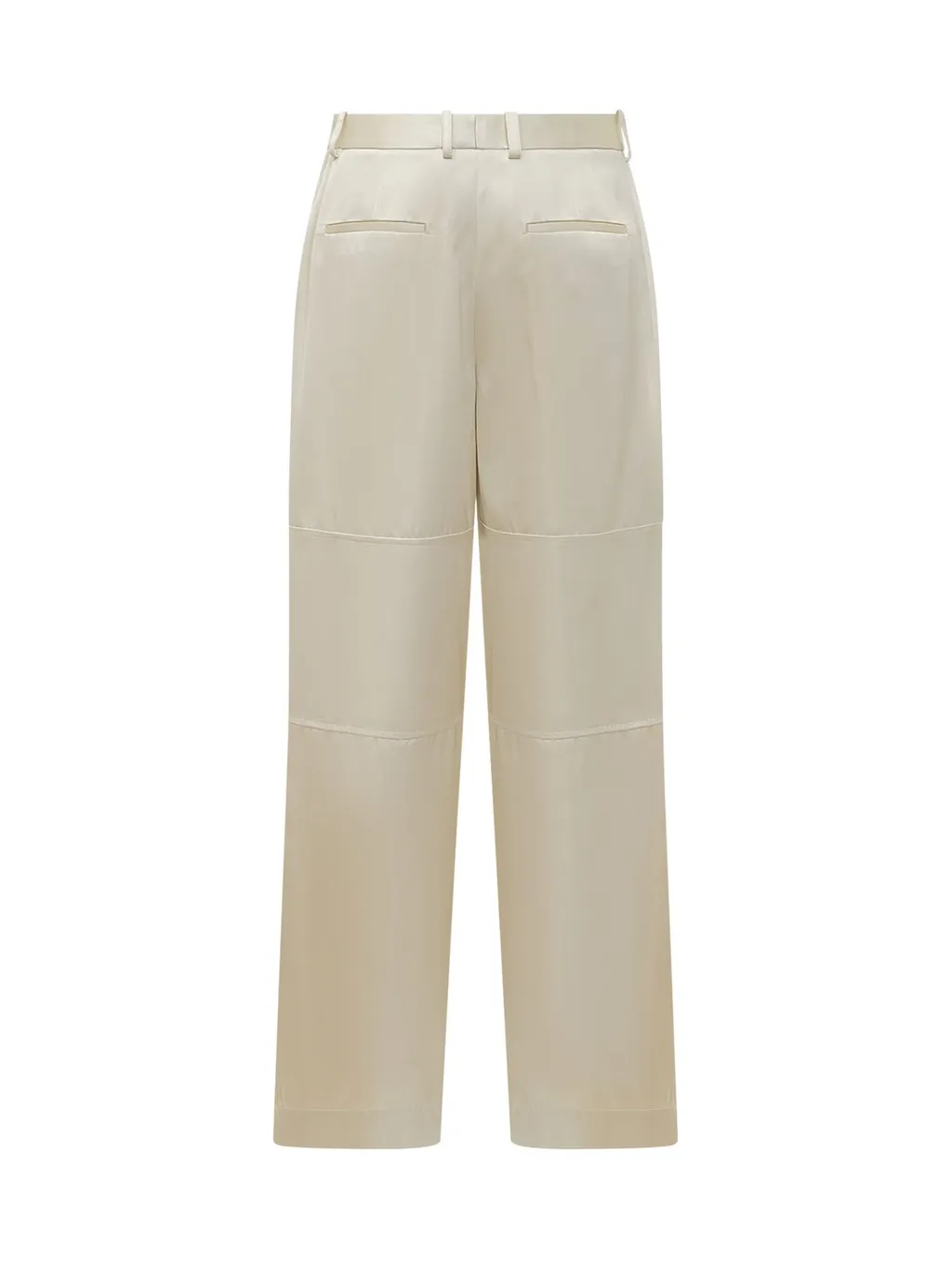 Jil Sander Side Slits Twill Trousers
