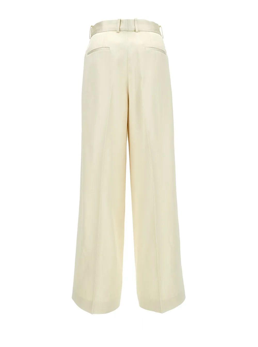 Jil Sander High-Waisted Wide-Leg Trousers