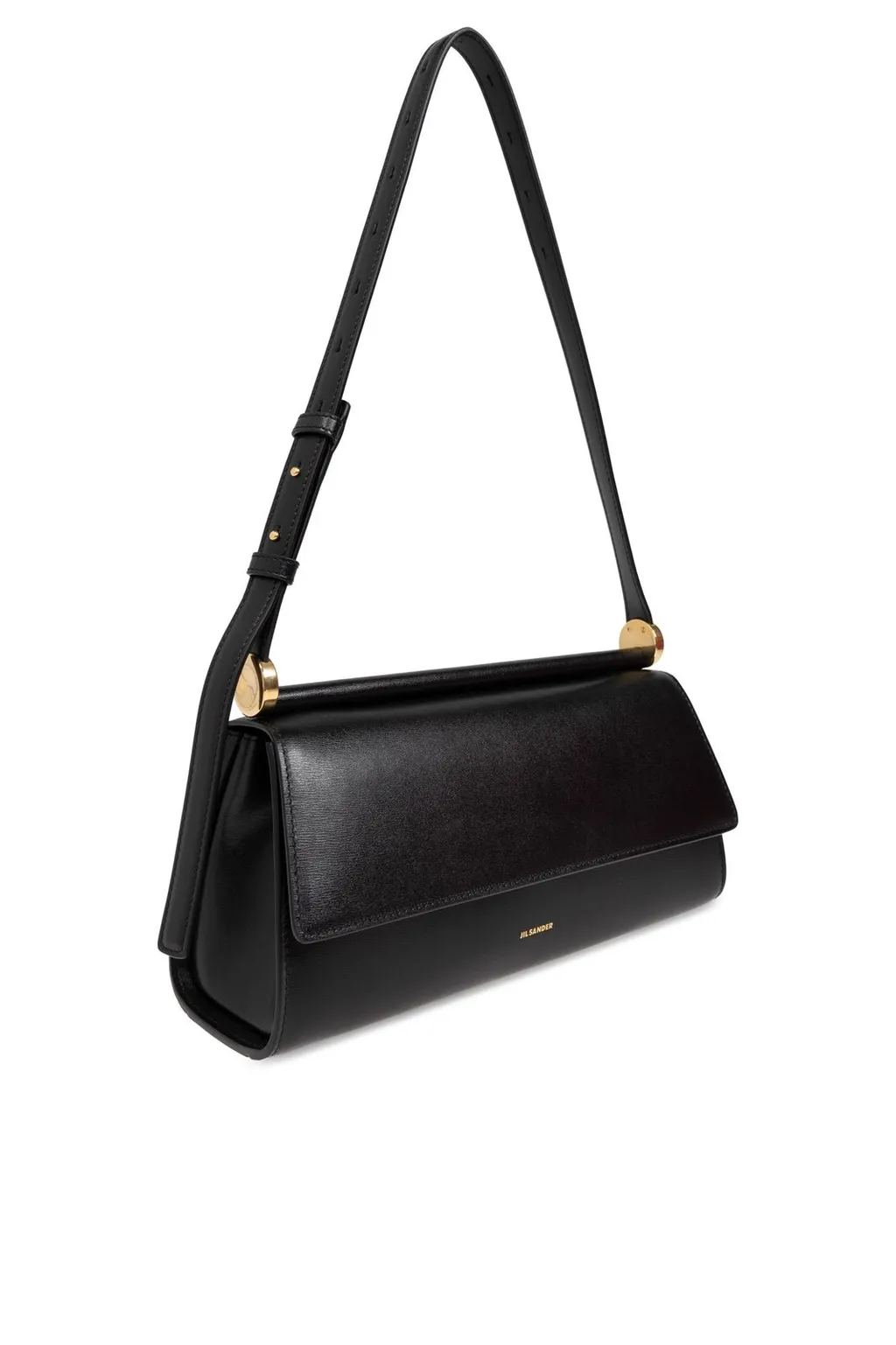 Jil Sander Ghost Foldover Top Shoulder Bag
