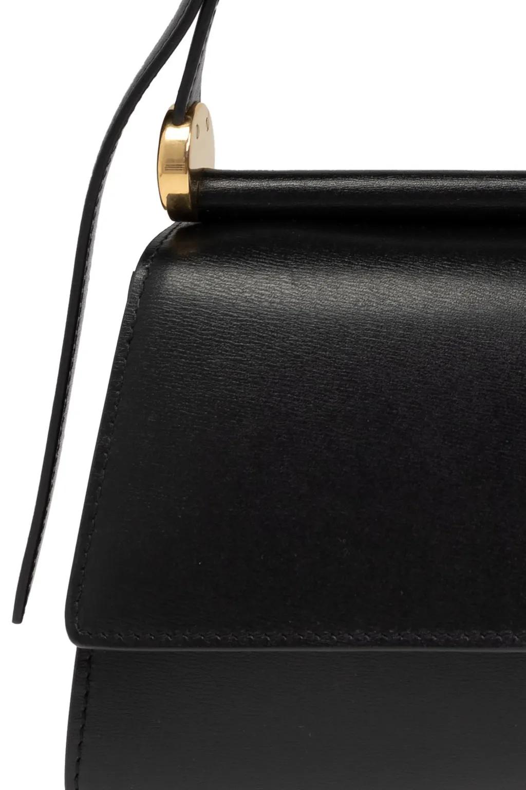 Jil Sander Ghost Foldover Top Shoulder Bag