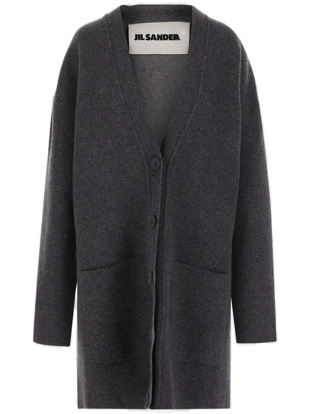 Jil Sander V-Neck Button-Up Cardigan