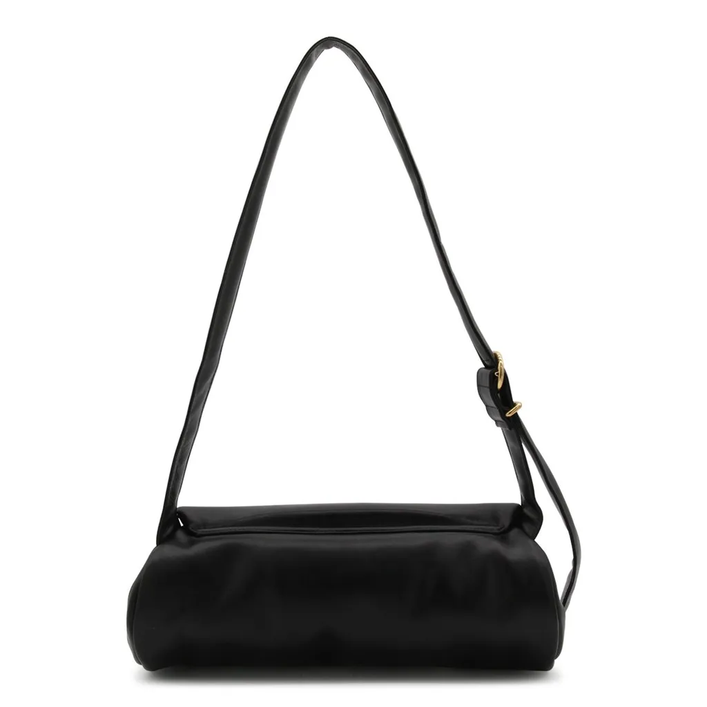 Jil Sander Large Cannolo Foldover Top Shoulder Bag