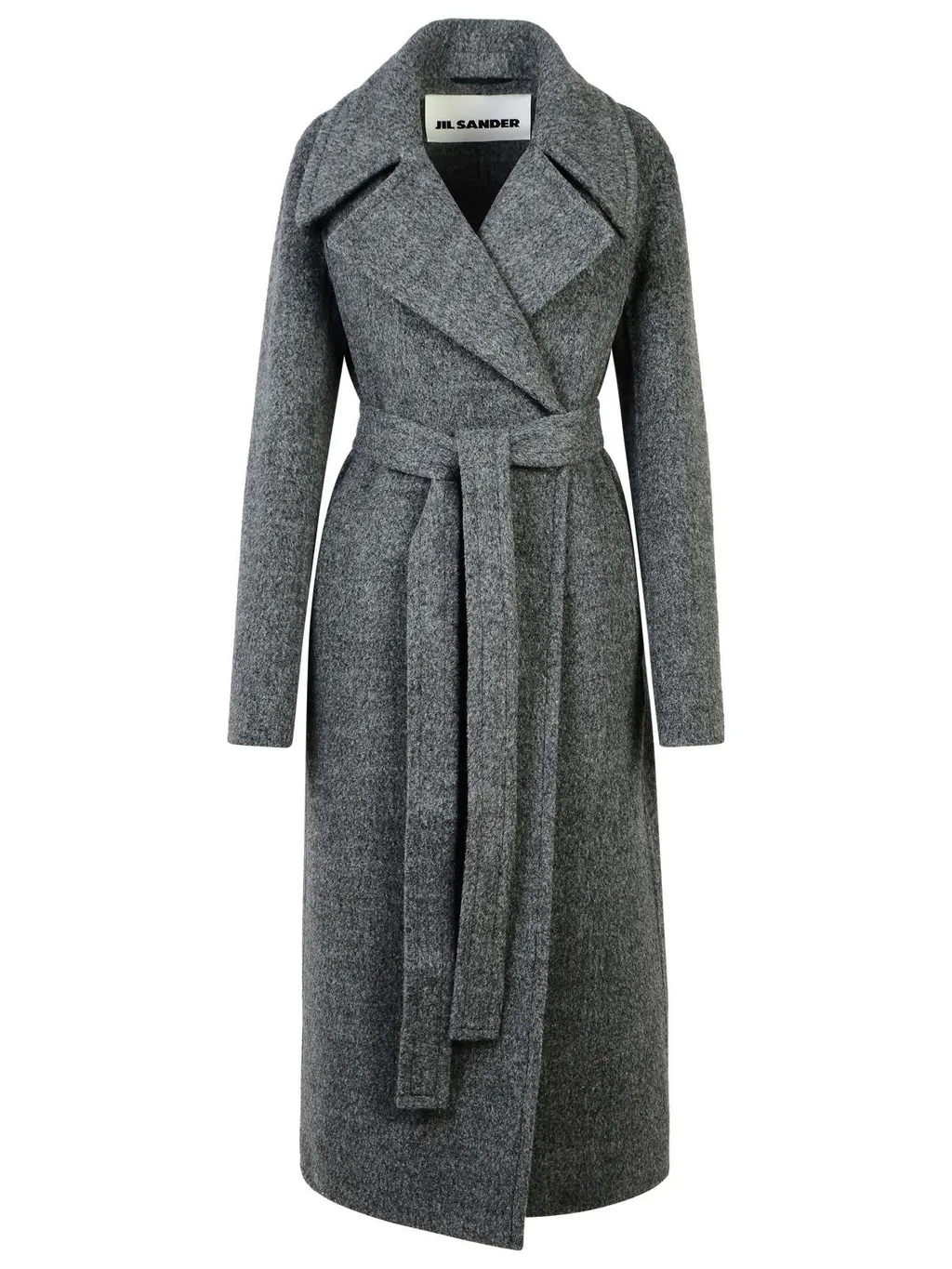 Jil Sander	Belted Straight Hem Coat