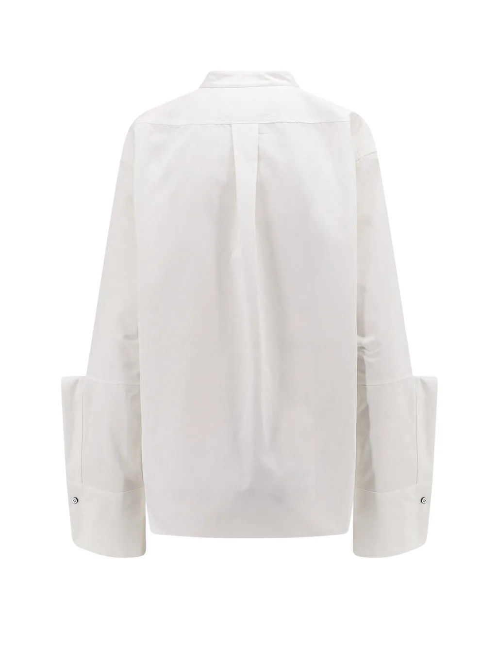 Jil Sander Band-Collar Long-Sleeved Shirt