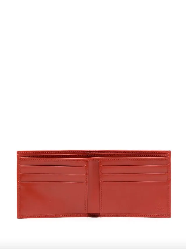 Gucci Embossed Bi-Fold Wallet