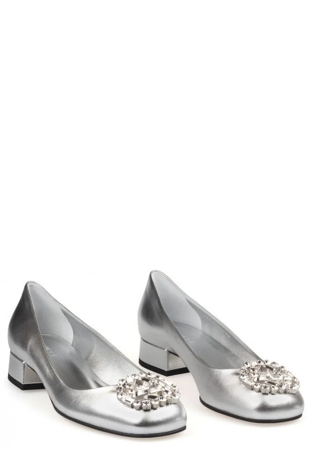 Gucci Gg Sparkling Slip-On Ballerina Shoes