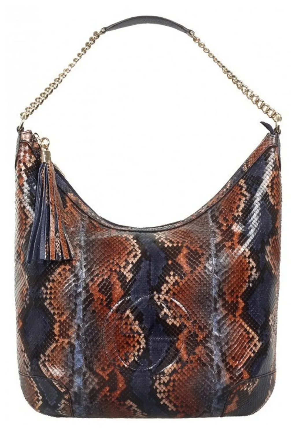 Gucci Embossed Sienna Soho Shoulder Bag