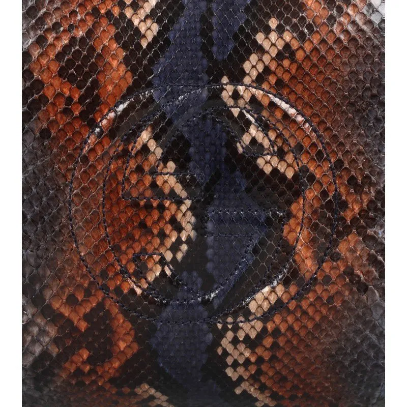 Gucci Embossed Sienna Soho Shoulder Bag