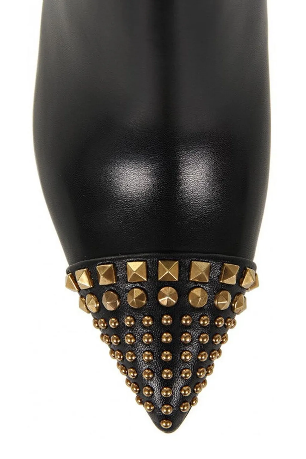 Gucci Side Zipped Studded Ankle Boots