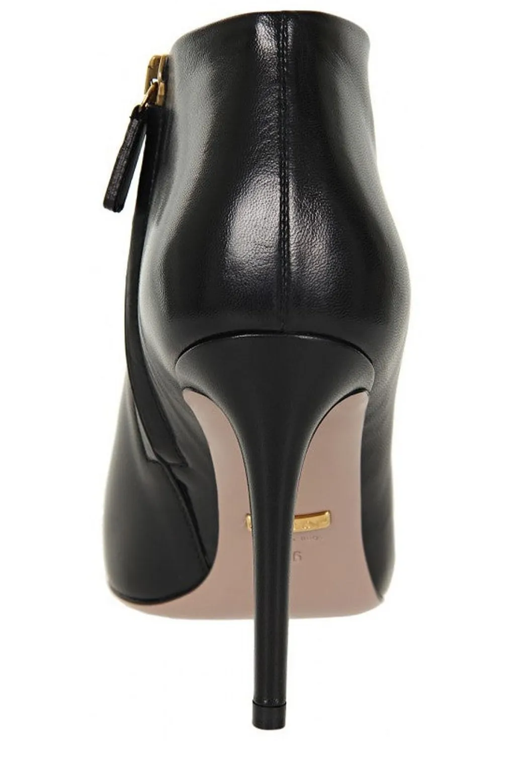 Gucci Side Zipped Studded Ankle Boots