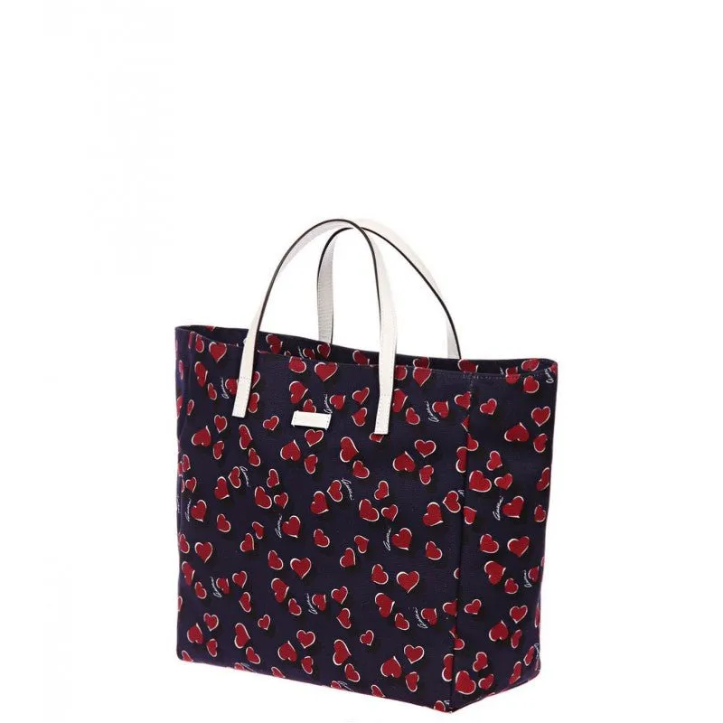 Gucci Heartbeat Printed Top Handle Bag