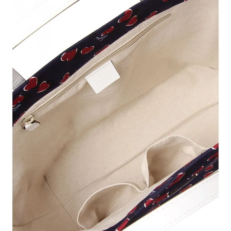 Gucci Heartbeat Printed Top Handle Bag