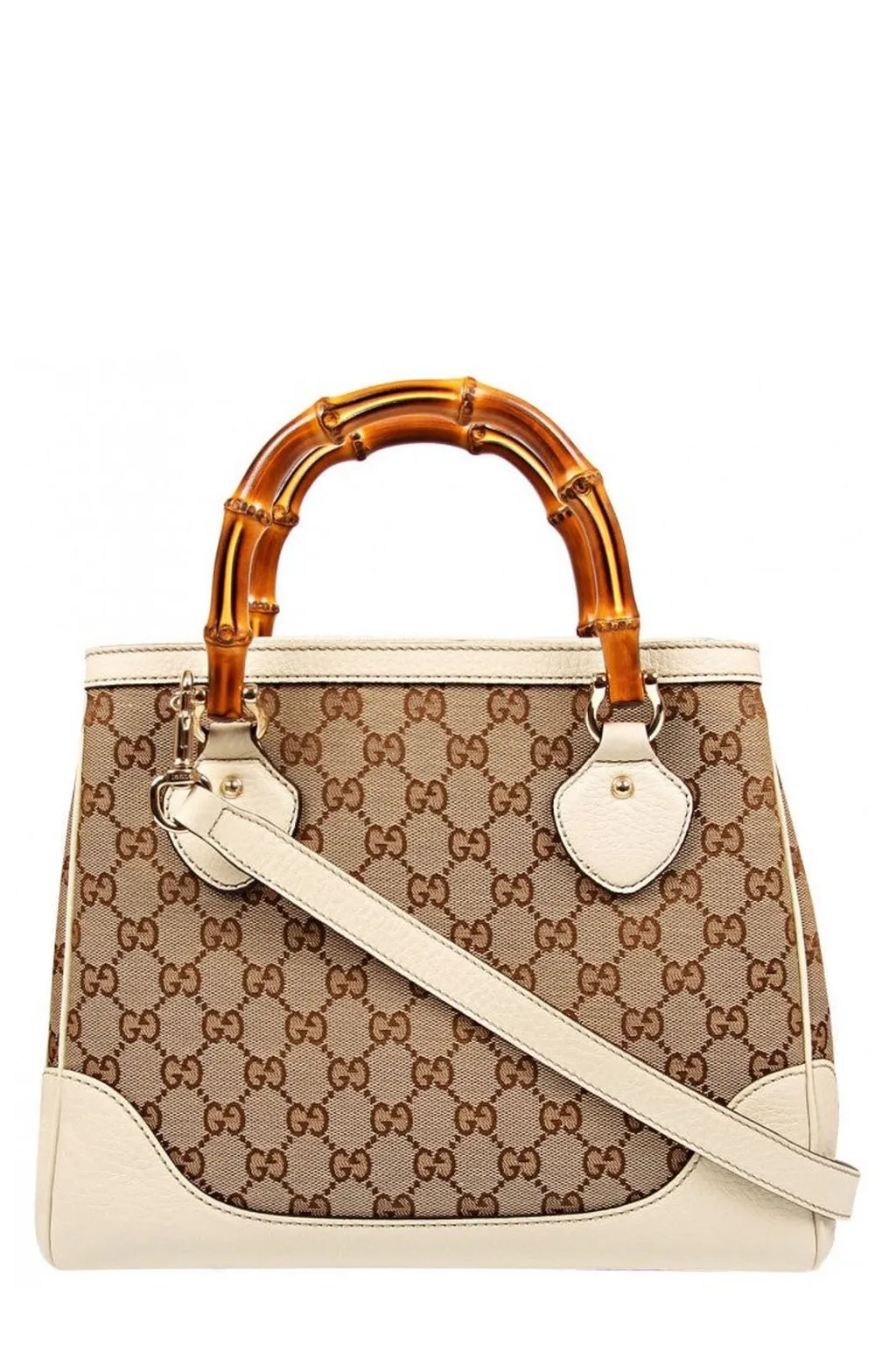 Gucci Gg Monogram Diana Tote Bag