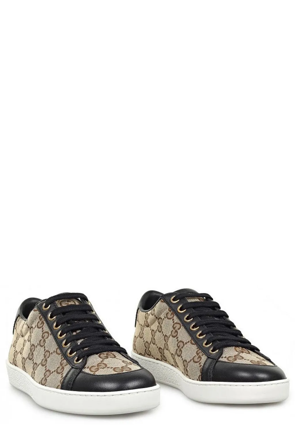 Gucci Gg Monogram Brooklyn Low-Top Sneakers