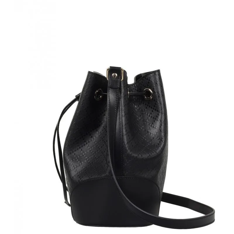 Gucci Logo Patch Bucket Bag