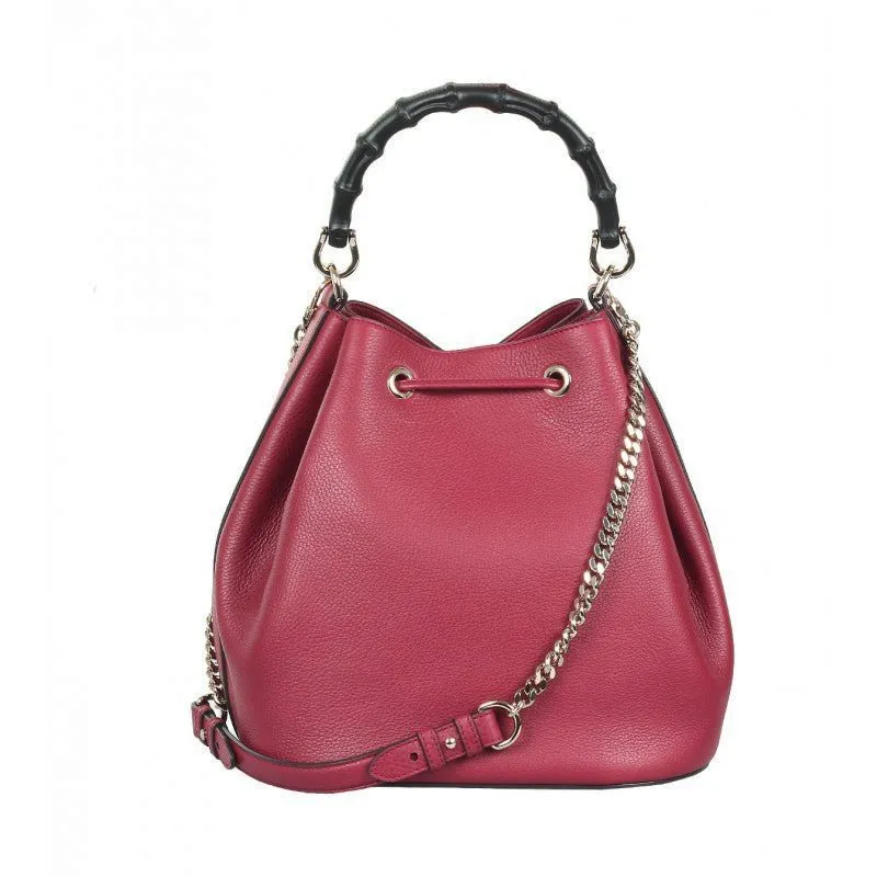 Gucci Tassel Detailed Miss Bamboo Bucket Bag