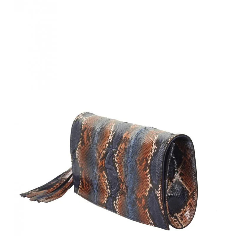 Gucci Printed Soho Clutch Bag
