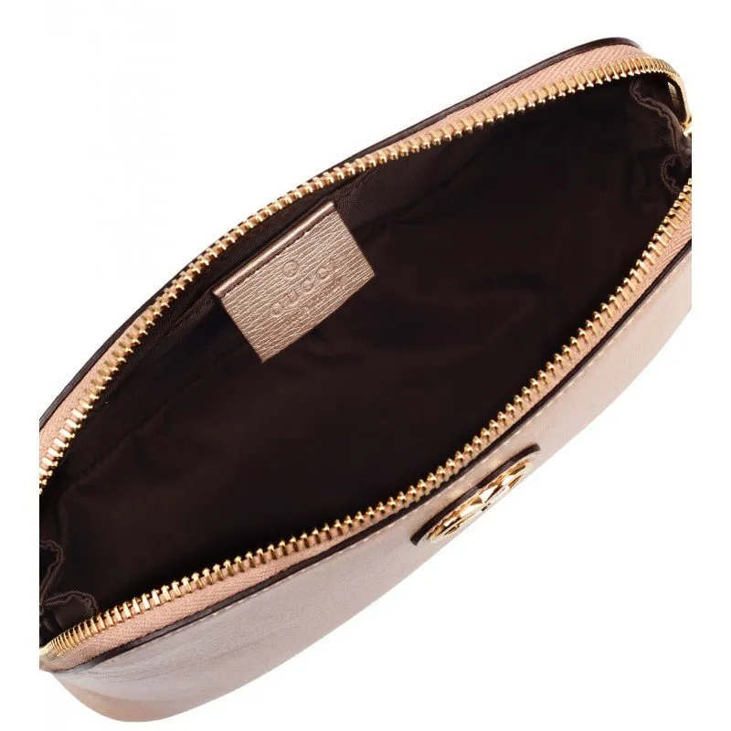 Gucci Gg Logo Embellished Cosmetic Case