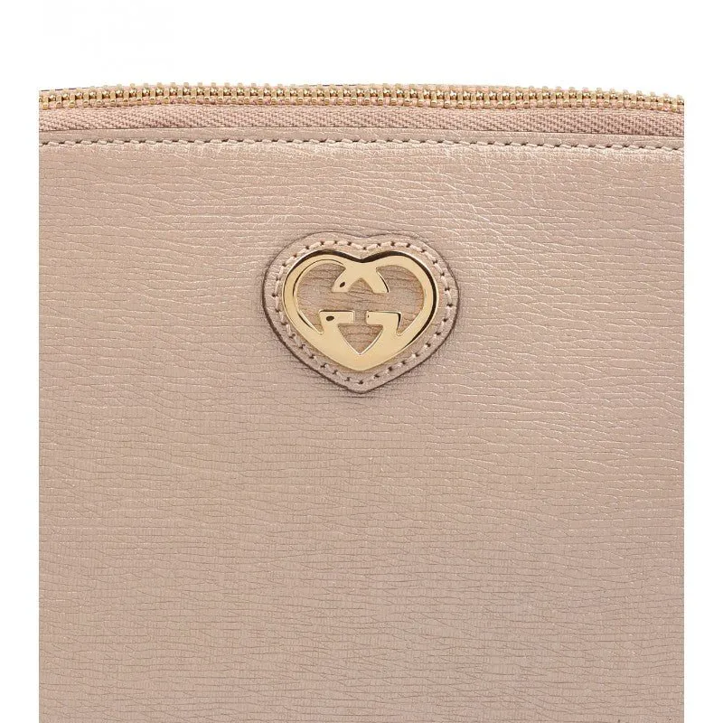 Gucci Gg Logo Embellished Cosmetic Case