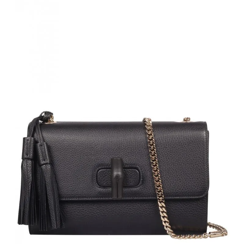 Gucci Miss Bamboo Chain Linked Shoulder Bag